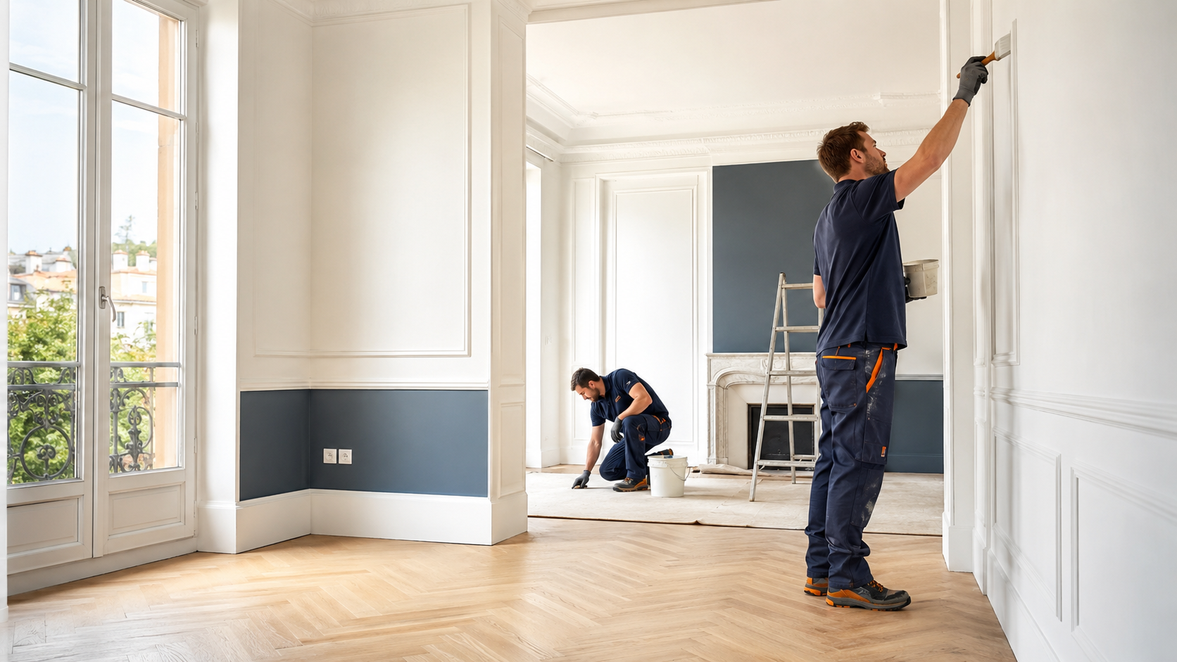 Rénovation intérieure réalisée par Fréjus Multiservice